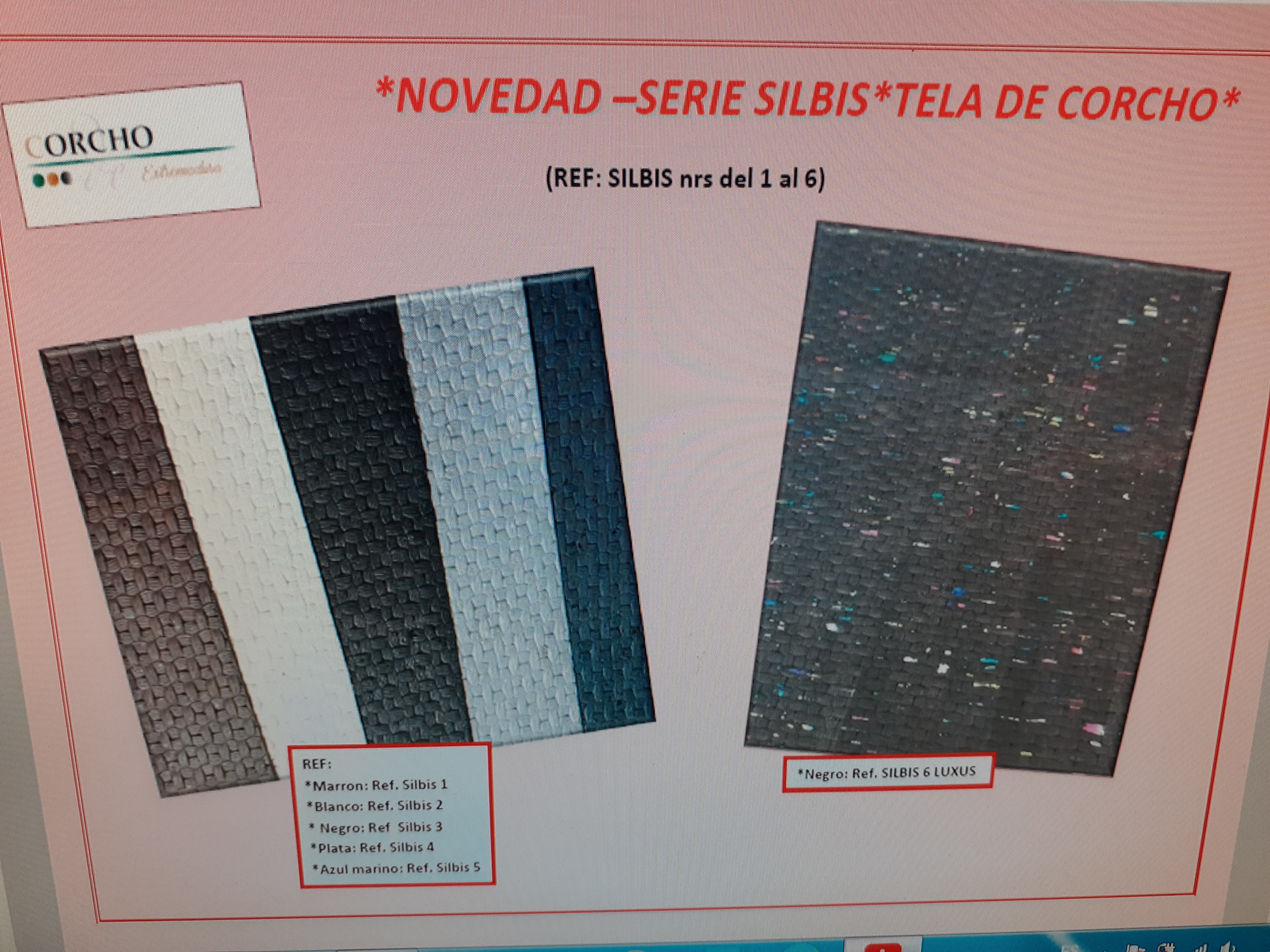 Reportaje de Robcork sobre telas de corcho