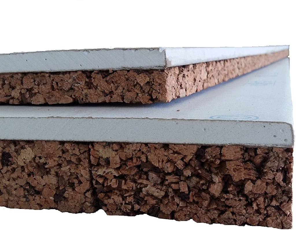 Aislante exterior con paneles de corcho